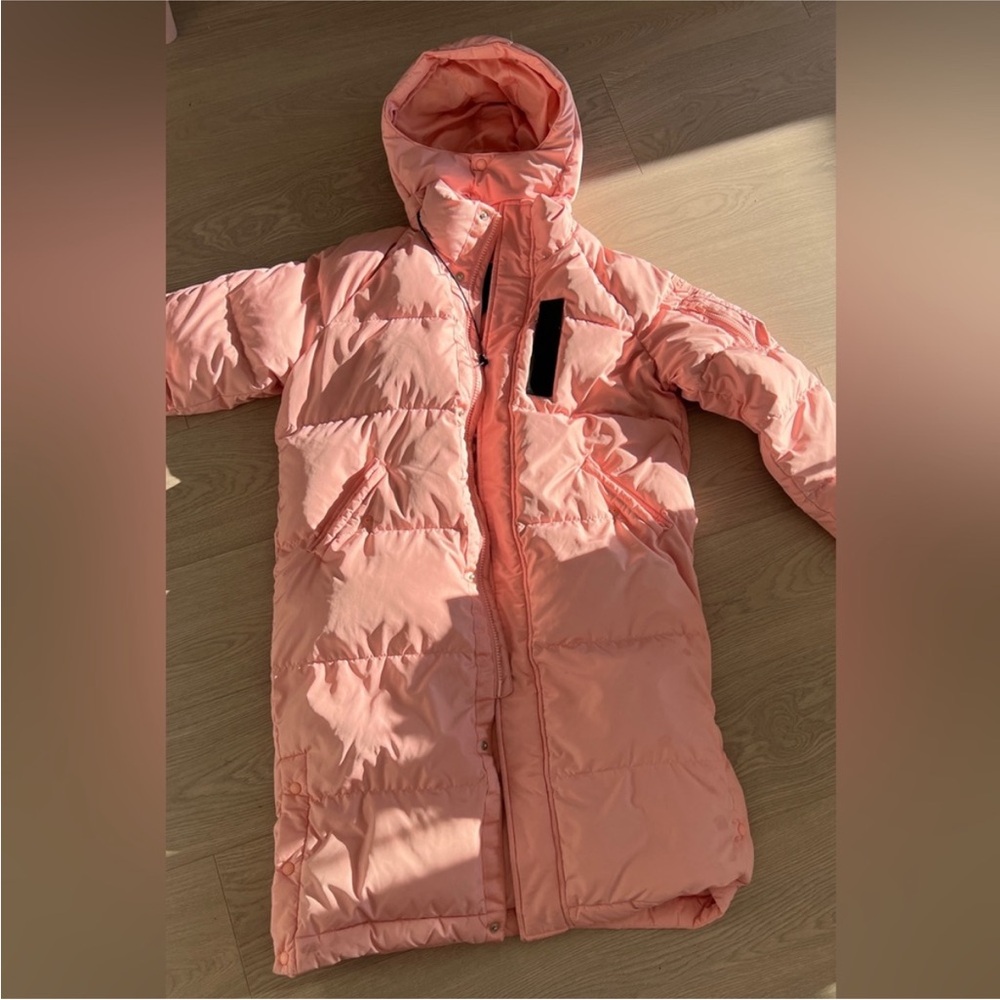 Pink Winter Puffer Jacket - Picture 2 of 4